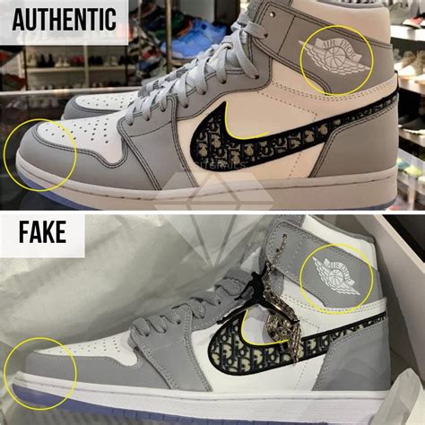 dior air jordan fake